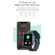 N98 Smart Watch Heart Rate Blood Pressure Sleep Monitoring Siri Voice Calling Sports Music Bracelet Black 1