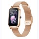 NX2 Women Smart Watch Full Screen-touch Pedometer IP69 Waterproof Sports Bracelet Rose Golden