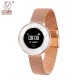 New X6 Smart Bracelet Watch Female Fashion Round Screen IP68 Waterproof Sports Step Health Monitoring Gold