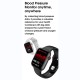 Pw17 Smart Watch 1.9-inch Large Screen Bluetooth Calling Sleep Monitoring Samrtwatch Tfit App Solution Bracelet Black