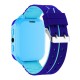 Q12b Children Smart Watch Life Waterproof Kids Positioning Call Smartwatch Remote Locator Watch Blue