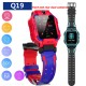 Q19 Smart Watch Children Smartwatch Camera Bracelet LBS Position Lacation Tracker SOS Anti-lost Baby Watch Voice Chat Alarm Clock green