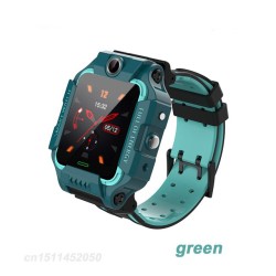 Q19 Smart Watch Children Smartwatch Camera Bracelet LBS Position Lacation Tracker SOS Anti-lost Baby Watch Voice Chat Alarm Clock green