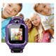 Q19 Smart Watch Children Smartwatch Camera Bracelet LBS Position Lacation Tracker SOS Anti-lost Baby Watch Voice Chat Alarm Clock purple