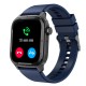 Q26 Smart Watch Bluetooth Calling Smartwatch with Heart Rate Blood Oxygen Detection Blue