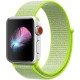 Replacement Sport Nylon Woven Band for Apple Watch Series 4 40mm/44mm light yellow_44mm