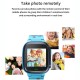 S1 Kids Smart Watch Sim Card Call Smartphone with Light Touch-screen Waterproof Watch Blue