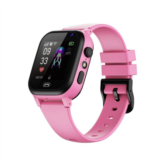 S30 Kids Smartphone Watch Precise Location Positioning Real-time Visualization Clear Calls Children Smartwatch Pink