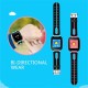 S4 Kids Smart Watch Waterproof Video Camera Sim Card Call Phone Smartwatch with Light Pink