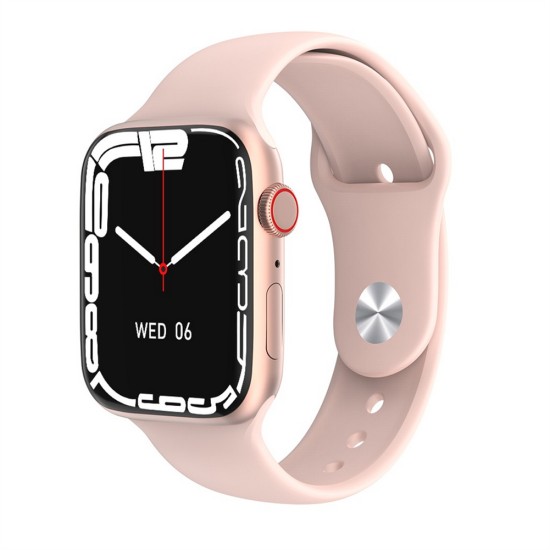 S7 Smart Watch 1.9 Inch Full Touch Screen Heart Rate Monitor Series 7 Multifunctional Bracelet Pink