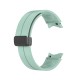 Silicone Strap Replacement Bracelet Band for Samsung Galaxy Watch 4 5 5 Pro Light Green