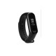 Silicone Wrist Strap Replacement for Xiaomi mi 3 Smart Bracelet Mi3 Accessories black