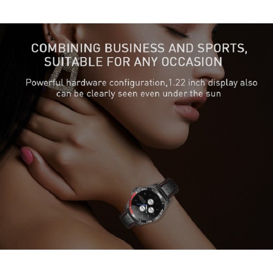 Smart Bracelet CK21 Colorful Screen Heart Rate Blood Pressure GPS Multi-function Bluetooth Sports Smart Watch black