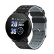 Smart Watch Blood Pressure Heart Rate Pedometer Fitness Tracker Smart Bracelet Silver grey