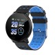 Smart Watch Blood Pressure Heart Rate Pedometer Fitness Tracker Smart Bracelet black