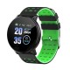 Smart Watch Blood Pressure Heart Rate Pedometer Fitness Tracker Smart Bracelet blue