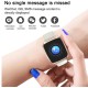 Smart Watch Bracelet Heart Rate Detecting Sports Bracelet Sleep Monitoring Pedometer Blue