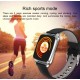 Smart Watch Bracelet Heart Rate Detecting Sports Bracelet Sleep Monitoring Pedometer Silver