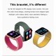 Smart Watch Men Women Fitness Sport Heart Rate Monitor Smart Watch Clock Smartwatch Android for Bluetooth Rose gold