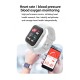 Smart Watch Sports Detection Heart Rate Blood Pressure Monitoring Bluetooth Bracelet Yellow