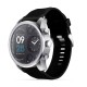 Sport Smart Watch Stainless Steel Fitness Activity Tracker IP68 Waterproof Smartwatch Silver&Black