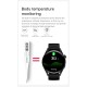 T33s Smart Watch Bluetooth Calling Heart Rate Blood Pressure Blood Oxygen Monitoring Smartwatch Black