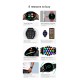 T33s Smart Watch Bluetooth Calling Heart Rate Blood Pressure Blood Oxygen Monitoring Smartwatch Black