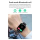 T45s Intelligent Watch Bluetooth-compatible Call Temperature Detection Heart Rate Blood Pressure Oximeter Sports Smartwatch black