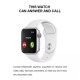 T500 Smart  Bracelet Waterproof Sports Touch Screen Smart Watch Heart Rate Blood Pressure Monitoring Bracelet Compatible For Ios Android White