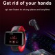 T91 Smart Watch Binaural Bluetooth Headset Heart Rate Sleep Blood Oxygen Detection 1.4-inch Full Touch-screen