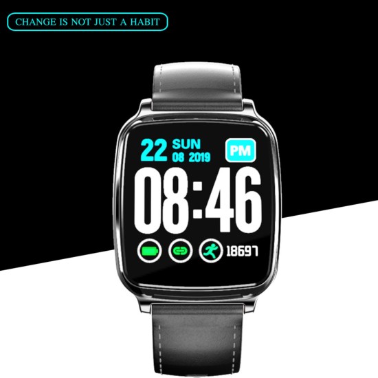 Ultra-thin Fashion M8 Fitness Tracker IP67 Waterproof Blood Pressure Sports Call Reminder Bluetooth Smart iOS Watch Silver