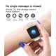 Ultra-thin Fashion M8 Fitness Tracker IP67 Waterproof Blood Pressure Sports Call Reminder Bluetooth Smart iOS Watch Silver