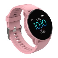 W9 Smart Bracelet Bluetooth Heart Rate Monitor Call Reminder Waterproof Sports Fitness Smartwatch Pink