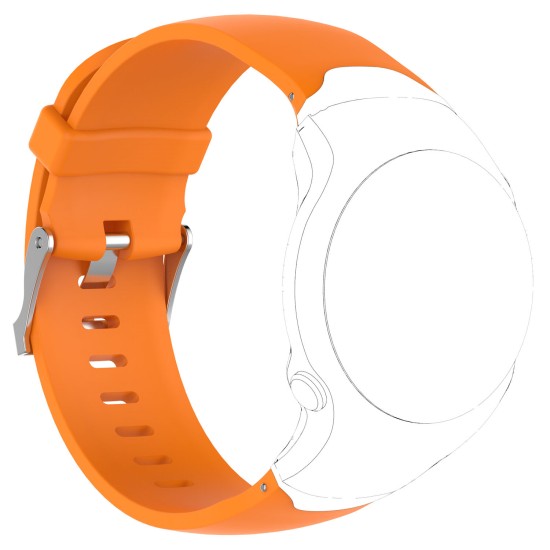 Wrist Band for Garmin Approach S3 GPS Watch Elegant Silicone Watch Strap with Tool Individualized Adjustment orange