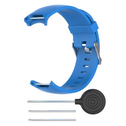 Wrist Band for Garmin Approach S3 GPS Watch Elegant Silicone Watch Strap with Tool Individualized Adjustment blue