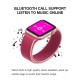 X6 Smart Watch Bluetooth-compatible Call Touch Screen Music Waterproof Sports Fitness Bracelet Pink