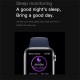 X8 Smart Watch Bluetooth Calling Touch-screen Heart Rate Blood Pressure Monitoring Waterproof Sports Bracelet White