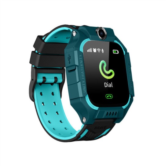 Z6 Kids Smart Watch 1.44-inch Touch-screen Sim Card Smartwatch Waterproof Camera Alarm Clock Green