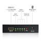 4k Hdmi-Compatible Splitter 1x4 Full Hd 1080p Video Hdmi-compatible Switch Switcher 1 In 4 Out Amplifier Adapter For Supermarkets Shopping Malls black