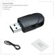 Bluetooth 5.0 Audio Receiver Transmitter Mini Stereo Bluetooth USB 3.5mm Jack For TV PC Car Kit Wireless Adapter black