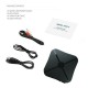 Bluetooth 5.0 Transmitter Receiver Combo for Tv Car Speaker Phone Computer black