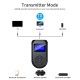 Bluetooth Transmitter 5.0 + EDR Audio Adapter For TV PC Headphones AUX USB Stereo Music Wireless Adapter black