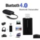 Bluetooth V4 Transmitter Wireless A2DP 3.5mm Stereo Audio Music Adapter