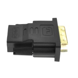 HDMI Female to DVI Male (24+1 pin) Adapter black