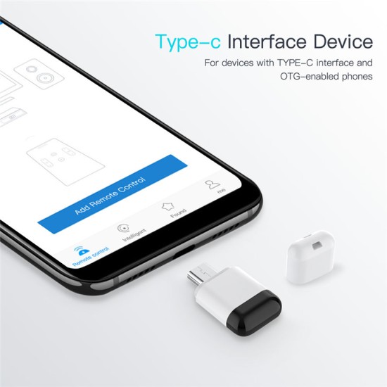 Micro USB Type-C Interface Smart App Control Mobile Phone Remote Control Wireless Infrared Appliances Adapter