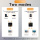 Two-way Switcher for HDMI Adapter ABS Various Specifications Wide Range of Uses black