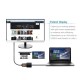 USB 3.0 to VGA Adapter USB to VGA Video Graphic Card Display External Cable Adapter for PC Laptop black