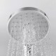 Original XIAOMI Mijia Dabai Diiib 3 Modes Handheld Shower Head Set 360 Degree 120mm 53 Water Hole with PVC Powerful Massage Shower Silver