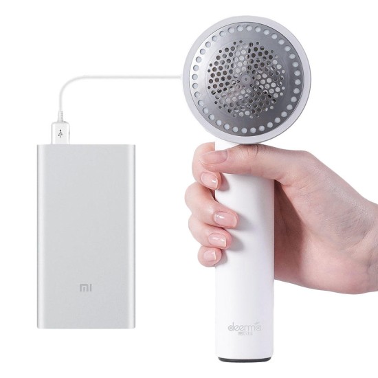 Original XIAOMI Mijia Deerma Clothes Sticky Hair Multi-function Trimmer USB Charging Fast Removal Ball