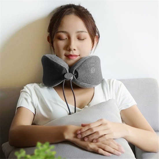 Original XIAOMI Mijia LF Neck Massager U-Shape Pillow Neck Relax Muscle Therapy Massager Sleep Pillow for Office